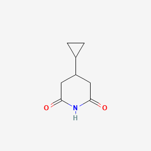 4-Cyclopropylpiperidine-2,6-dione