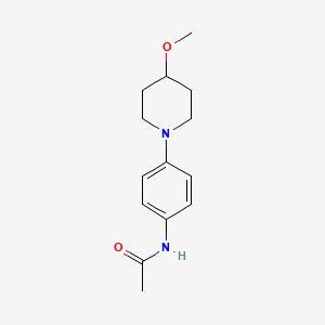 N-(4-(4-methoxypiperidin-1-yl)phenyl)acetamide