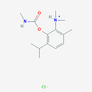 N-Methylcarbamic acid 6-(dimethylamino)thymyl ester hydrochloride