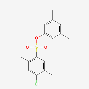 3,5-Dimethylphenyl 4-chloro-2,5-dimethylbenzene-1-sulfonate