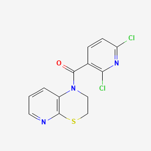 (2,6-Dichloropyridin-3-yl)-(2,3-dihydropyrido[2,3-b][1,4]thiazin-1-yl)methanone