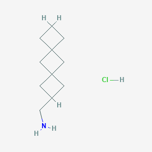 Dispiro[3.1.3(6).1(4)]decan-2-ylmethanamine hydrochloride