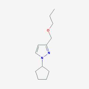 1-cyclopentyl-3-(propoxymethyl)-1H-pyrazole