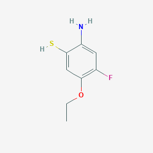 2-Amino-5-ethoxy-4-fluorobenzenethiol