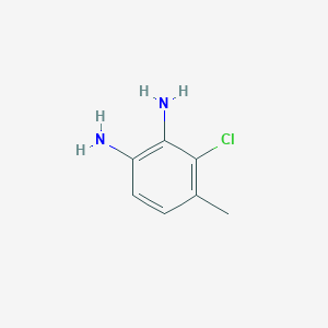 molecular formula C7H9ClN2 B2743904 3-Chloro-4-methylbenzene-1,2-diamine CAS No. 2160-12-5