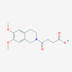 4-(6,7-Dimethoxy-3,4-dihydro-1H-isoquinolin-2-yl)-4-oxo-butyric acid