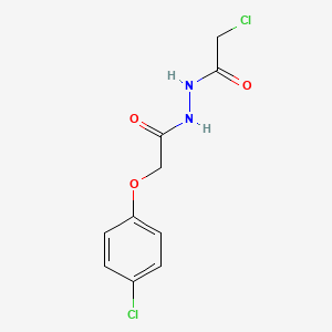 2-chloro-N'-[(4-chlorophenoxy)acetyl]acetohydrazide
