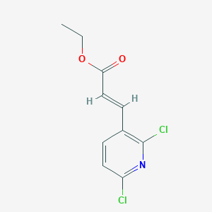 EThyl (2E)-3-(2,6-dichloropyridin-3-yl)prop-2-enoate