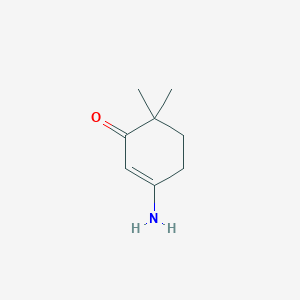 molecular formula C8H13NO B2744056 3-Amino-6,6-dimethylcyclohex-2-enone CAS No. 24068-46-0