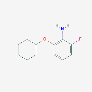 2-(Cyclohexyloxy)-6-fluoroaniline