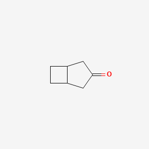 molecular formula C7H10O B2744154 Bicyclo[3.2.0]heptan-3-one CAS No. 63492-36-4