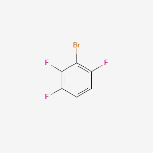 molecular formula C6H2BrF3 B2744167 2-Bromo-1,3,4-trifluorobenzene CAS No. 1634-34-0; 176793-04-7
