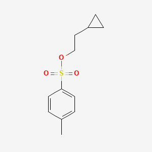 molecular formula C12H16O3S B2744172 2-Cyclopropylethyl 4-methylbenzenesulfonate CAS No. 63064-31-3