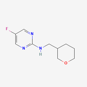 5-Fluoro-N-(oxan-3-ylmethyl)pyrimidin-2-amine
