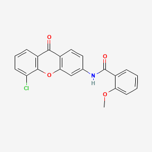N-(5-chloro-9-oxo-9H-xanthen-3-yl)-2-methoxybenzamide