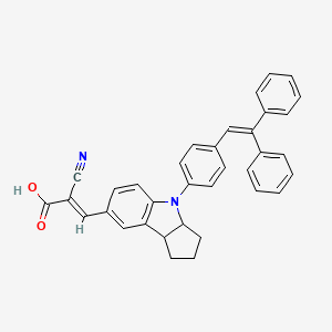 molecular formula C35H28N2O2 B2744268 Acid red 131 CAS No. 652145-29-4