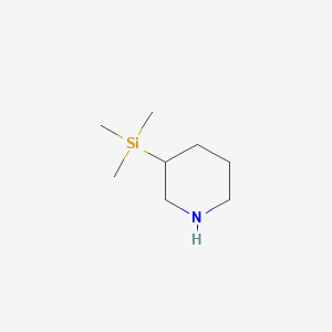 Trimethyl(piperidin-3-yl)silane