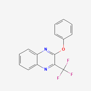 2-Phenoxy-3-(trifluoromethyl)quinoxaline