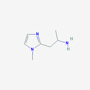 1-(1-Methyl-1H-imidazol-2-YL)-2-propanamine