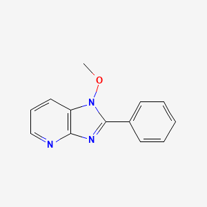 molecular formula C13H11N3O B2744592 1-methoxy-2-phenyl-1H-imidazo[4,5-b]pyridine CAS No. 339009-98-2