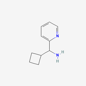 molecular formula C10H14N2 B2744605 Cyclobutyl(pyridin-2-yl)methanamine CAS No. 1337719-21-7