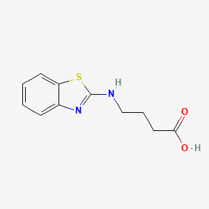 4-(1,3-Benzothiazol-2-ylamino)butanoic acid