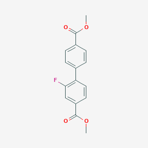 Methyl 3-fluoro-4-[4-(methoxycarbonyl)phenyl]benzoate