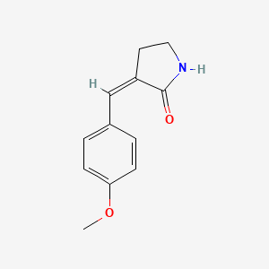 3-(4-Methoxybenzylidene)pyrrolidin-2-one