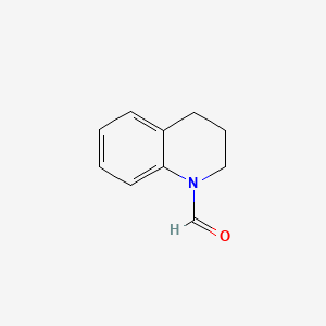 molecular formula C10H11NO B2744686 1,2,3,4-tetrahydroquinoline-1-carbaldehyde CAS No. 2739-16-4