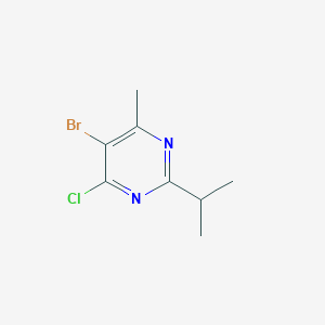 5-Bromo-4-chloro-2-isopropyl-6-methylpyrimidine