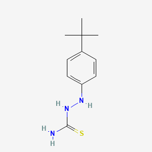 molecular formula C11H17N3S B2744734 [(4-tert-butylphenyl)amino]thiourea CAS No. 860609-83-2