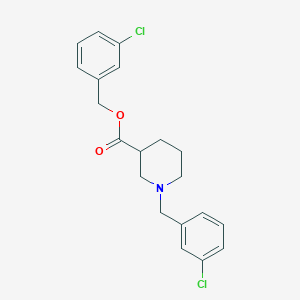 3-Chlorobenzyl 1-(3-chlorobenzyl)piperidine-3-carboxylate