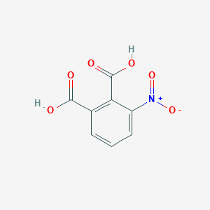 molecular formula C8H5NO6 B027452 3-硝基邻苯二甲酸 CAS No. 603-11-2