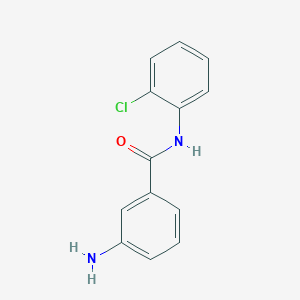 B2745365 3-amino-N-(2-chlorophenyl)benzamide CAS No. 115175-20-7