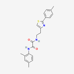 N1-(2,4-dimethylphenyl)-N2-(2-(2-(p-tolyl)thiazol-4-yl)ethyl)oxalamide