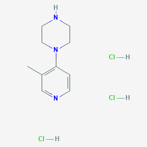 1-(3-Methylpyridin-4-yl)piperazine trihydrochloride