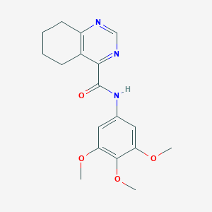 N-(3,4,5-Trimethoxyphenyl)-5,6,7,8-tetrahydroquinazoline-4-carboxamide