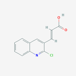 3-(2-Chloro-3-quinolyl)acrylic acid
