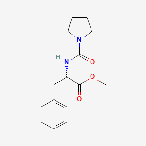(S)-methyl 3-phenyl-2-(pyrrolidine-1-carboxamido)propanoate