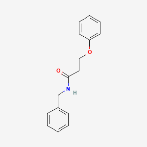 molecular formula C16H17NO2 B2745462 N-benzyl-3-phenoxypropanamide CAS No. 304888-96-8