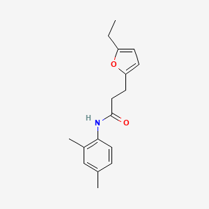 molecular formula C17H21NO2 B2745476 N-(2,4-dimethylphenyl)-3-(5-ethylfuran-2-yl)propanamide CAS No. 708282-83-1