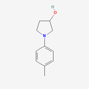 molecular formula C11H15NO B2745543 1-(4-Methylphenyl)pyrrolidin-3-ol CAS No. 99858-81-8