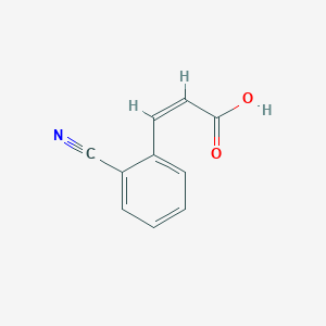 (Z)-3-(2-cyanophenyl)prop-2-enoic acid