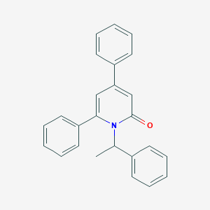 4,6-Diphenyl-1-(1-phenylethyl)pyridin-2-one