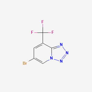 6-Bromo-8-(trifluoromethyl)tetrazolo[1,5-a]pyridine