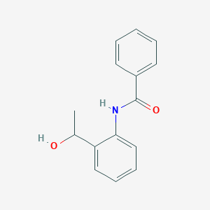 molecular formula C15H15NO2 B2745712 N-[2-(1-hydroxyethyl)phenyl]benzamide CAS No. 33768-44-4