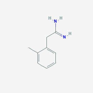 molecular formula C9H12N2 B2745955 2-(2-methylphenyl)ethanimidamide CAS No. 6487-82-7