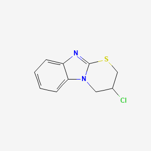 3-chloro-3,4-dihydro-2H-[1,3]thiazino[3,2-a]benzimidazole