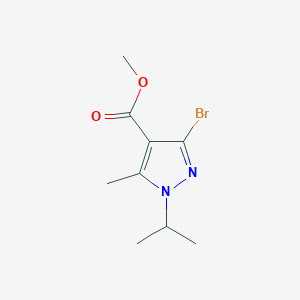 Methyl 3-bromo-5-methyl-1-propan-2-ylpyrazole-4-carboxylate