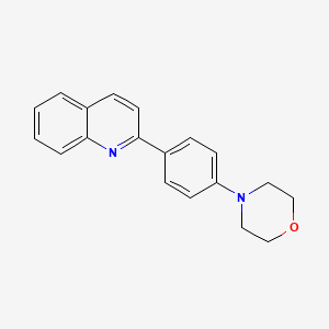 2-(4-Morpholinophenyl)quinoline